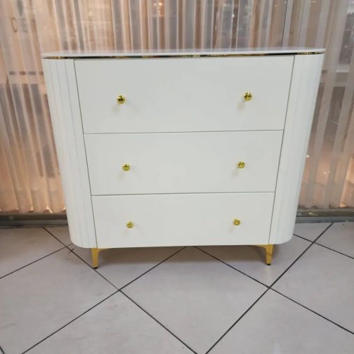 ⁦קומודה דגם יסמין בחיתוך CNC בצדדים⁩ – תמונה ⁦2⁩